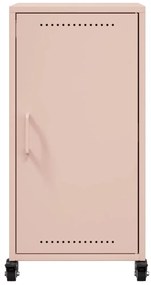 vidaXL Ντουλάπι Ροζ 36x39x72 εκ. από Ατσάλι