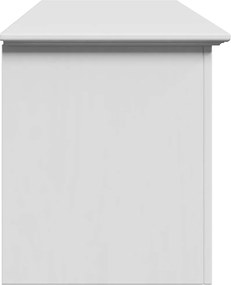 Πάγκος διαδρόμου vidaXL "BODO" Λευκό 114x40x45 cm