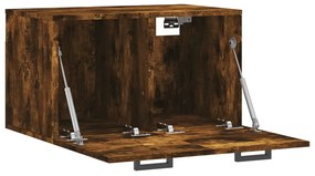 vidaXL Ντουλάπι Τοίχου Καπνιστή Δρυς 60x36,5x35 εκ. Επεξεργασμένο Ξύλο