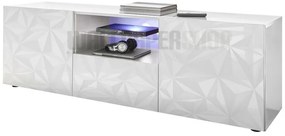 Έπιπλο Τηλεόρασης Λευκή Λάκα 181x57x42