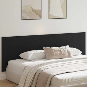 vidaXL Κεφαλάρι Μαύρης Δρυός 240x1.5x80 εκ. Κατασκευασμένο από Επεξεργασμένο Ξύλο