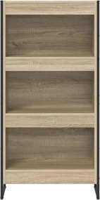 vidaXL Βιβλιοθήκη 60 x 30 x 121 εκ Επεξεργασμένο Ξύλο Σονόμα