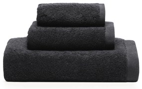 Λαβέτα (30x30) Kentia Brand 600gsm Μαύρο