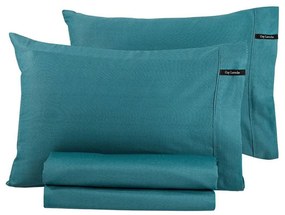Μαξιλαροθήκες Minimal (Σετ 2τμχ) Petrol Guy Laroche 50Χ70 100% Cotton Satin