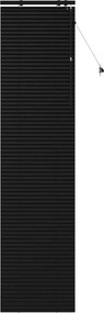 vidaXL Βενετσιάνικη Σκίαση Μαύρο 65 x 250 cm 35 mm