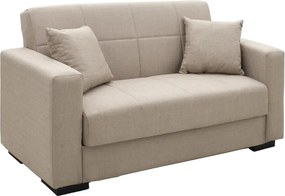 Σετ σαλονιού 2τεμ Vox pakoworld ύφασμα σε κρεμ απόχρωση