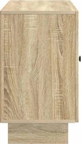 vidaXL Πλαϊνό γραφείο με συρτάρι Sonoma Δρυς 89 x 34,5 x 60 εκ.
