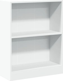 vidaXL Βιβλιοθήκη Λευκή 60 x 24 x 76 εκ. από Επεξεργασμένο Ξύλο