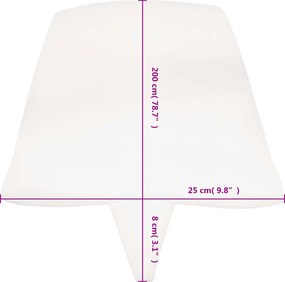 vidaXL Εξάρτημα Ένωσης για Στρώματα 25 x 200 εκ.