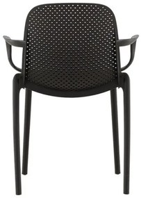 Καρέκλα Dallas 3289, Μαύρο, 82x44x54cm, 12 kg, Πλαστική ύλη, Μπράτσα | Epipla1.gr