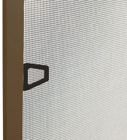 vidaXL Σήτα Εντόμων για Παράθυρα Καφέ 80 x 120 εκ.