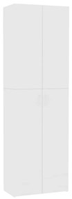 vidaXL Ντουλάπα Γραφείου Λευκή 60 x 32 x 190 εκ. από Επεξ. Ξύλο