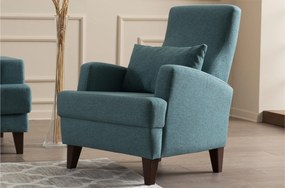Wing Chair Kana Bergere - Turquoise Turquoise
