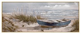 Πίνακας σε καμβά Barcu I Inart με πλαίσιο 150x3.5x60εκ