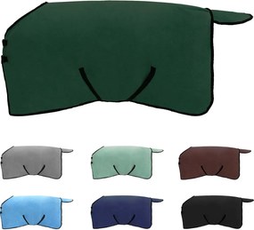 vidaXL Σαμάρι Ίππου Σκούρο πράσινο Πολυεστέρας