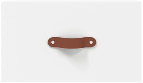 vidaXL Κομοδίνο Επιτοίχιο Λευκά 35 x 35 x 20 εκ.