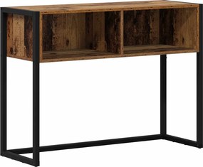 vidaXL End Table Παλιό Ξύλο 100 x 36 x 75 εκ. Επεξεργασμένο ξύλο