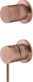La Torre Elle 35376 Rose Gold Brushed PVD - Μικτης εντοιχισμου 3 εξοδων