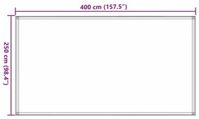Χαλί Σκηνής Ανθρακί 250 x 400 εκ.