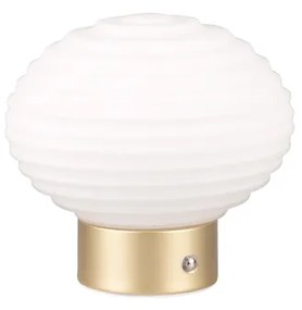 Φωτιστικό Επιτραπέζιο Reality Lighting -RL EARL R57771101 Ορειχαλκωμένο Ματ (Brass Mat) 3000K