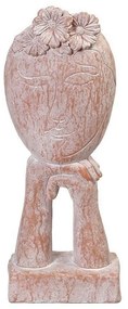 Διακοσμητική Φιγούρα Πρόσωπο KUN303 18x14x48cm Somon Espiel Magnesium