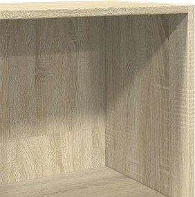vidaXL Βιβλιοθήκη Sonoma Δρυς 60x30x114 εκ. από Επεξεργασμένο Ξύλο