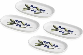 Service Plate Set (4 Pieces) OVS0020 Multicolor