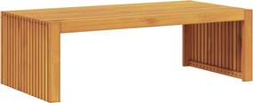 vidaXL Τραπεζάκι Πλευράς Φυσικό Λάδι 110 x 55 x 35 cm