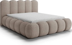 Επενδυμένο Κρεβάτι Venia-Μπεζ-160 x 200