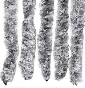 vidaXL Σήτα Εντόμων Λευκή / Γκρι 100 x 200 εκ. από Σενίλ