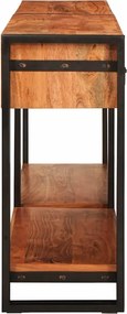 vidaXL Τραπέζια Κονσόλες 2 τμχ. Καφέ 161 x 33 x 75 εκ