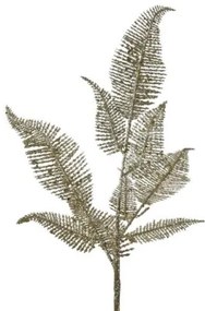 Beauty Home ΦΤΕΡΗ ΧΡΥΣΗ ΜΕ ΓΚΛΙΤΕΡ 67 cm