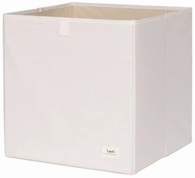 3Sprouts τετράγωνο καλάθι για παιχνίδια Cream