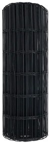 vidaXL Φράχτης Εuro Γκρι 0.4 x 50 μ. Σίδηρος με επικάλυψη PVC