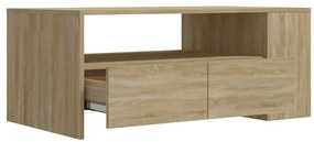 vidaXL Τραπεζάκι Σαλονιού Sonoma Δρυς 102x55x42 εκ. Επεξεργασμένο Ξύλο