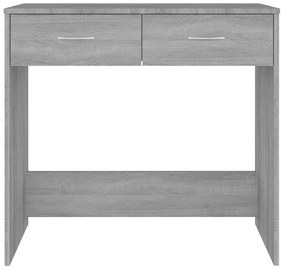 vidaXL Γραφείο Γκρι Sonoma 80 x 40 x 75 εκ. από Επεξεργασμένο Ξύλο