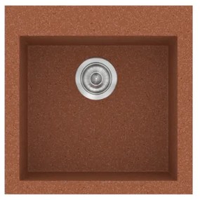 Sanitec Classic 339 Granite Terracotta Ένθετος Νεροχύτης 50cm