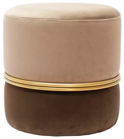 OMBRE ΣΚΑΜΠΩ BEIGE ΚΑΦΕ D40xH40cm 16-0457