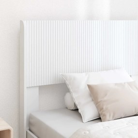 vidaXL Καλάθι με αποθήκη και κεφαλάρι Λευκό 75 x 190 cm