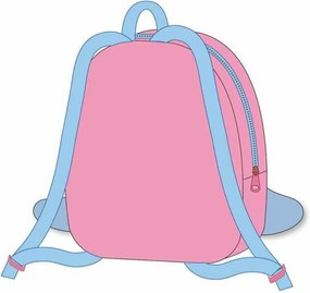 Σχολική Τσάντα Stitch Ροζ 18 x 22 x 4 cm