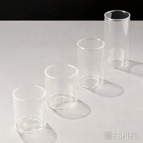 SLIM-BASIC LD 500ML BOROSILICATE 7X14,2CM SET/4 TMX
