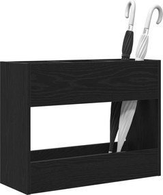 vidaXL Σχέδιο &amp; βάση αποθήκευσης Μαύρη Οξυά 65 x 24 x 50 εκ