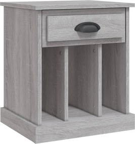 vidaXL Κομοδίνο Γκρι Sonoma 43x36x50 εκ.