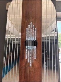 Stewehome Μοντέρνος σχεδιασμός LED απλίκα τοίχου με μεταλλικό σώμα