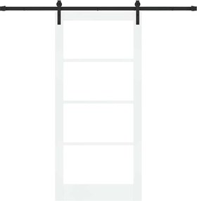 vidaXL Συρόμενη Πόρτα ORKDAL Λευκό 93 x 202 cm