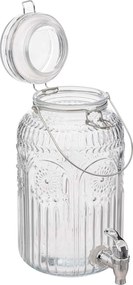 Βάζο Γυάλινο Με Βρυσάκι 3.8lt S-D Mona 194894