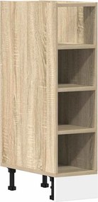 vidaXL Ντουλάπι Δαπέδου Riga Sonoma Δρυς 20x44,5x81,5 εκ. Ξύλο