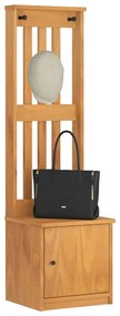 vidaXL Δέντρο χωλ "SANDNES" 45x40x159,5 εκ.Πεύκο μασίφ ξύλο