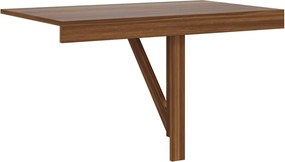 vidaXL Τραπέζι Τοίχου Πτυσσόμενο Καφέ Δρυς 100x60x56 εκ. Επεξ. Ξύλο
