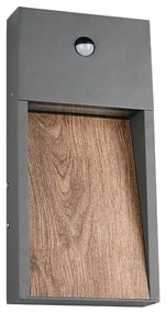Φωτιστικό Επίτοιχο Trio Lighting SALMON 246969135 Απομίμηση Ξύλου (Wood Imitation) 3000K